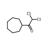 CAS#: 74451-65-3， 2,2-Dichloro-1-cycloheptylethanone