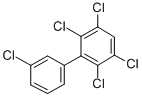 structure of CAS# 74472-36-9, 2,3,3',5,6-Pentachlorobiphenyl;1,1'-Biphenyl, 2,3,3',5,6-Pentachloro-