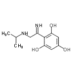 CAS#: 744961-17-9， 2-[2-(Isopropylamino)ethanimidoyl]-1,3,5-benzenetriol