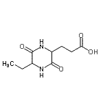 CAS#: 744981-42-8， 3-(5-Ethyl-3,6-dioxo-2-piperazinyl)propanoic acid
