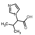 CAS#: 745001-73-4， 2-(1H-Imidazol-1-yl)-3-methylbutanoic acid