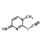 CAS#: 745009-20-5， 4-Imino-1-methyl-1,4-dihydro-2-pyrimidinyl thiocyanate