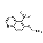 CAS#: 745048-80-0， 6-Ethoxy-5-nitroquinoxaline