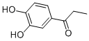 structure of CAS# 7451-98-1, 1-(3,4-Dihydroxyphenyl)-1-Propanone;3,4-Dihydroxypropiophenone;Zinc01691674;1-Propanone, 1-(3,4-Dihydroxyphenyl)- (9Ci)