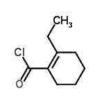 CAS#: 74517-11-6， 2-Ethyl-1-cyclohexene-1-carbonyl chloride
