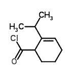 CAS#: 74517-13-8， 2-Isopropyl-2-cyclohexene-1-carbonyl chloride
