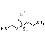 CAS 登录号：7452-29-1， 钠O,O-二乙基磷酰蔷薇l烯酸酯