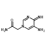 CAS#: 745744-52-9， 2-(5-Amino-4-imino-1(4H)-pyrimidinyl)acetamide