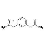 CAS#: 745749-28-4， 3-[(Dimethylamino)methyl]phenyl acetate