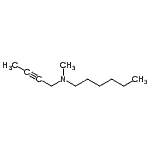 CAS#: 745766-70-5， N-(2-Butyn-1-yl)-N-methyl-1-hexanamine