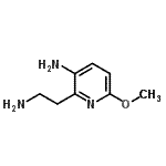 CAS 登录号：745768-18-7， 2-(2-氨基乙基)-6-甲氧基-3-吡啶胺
