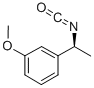 structure of CAS# 745784-08-1, 1-[(1S)-1-Isocyanatoethyl]-3-Methoxy-Benzene
