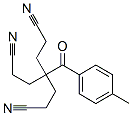 CAS 登录号：7461-85-0， 4-(2-氰基乙基)-4-(4-甲基苯甲酰)庚二腈