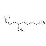 CAS#: 74645-86-6， (2Z)-5-Methyl-2-decene