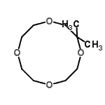 CAS#: 74649-96-0， 2,2-Dimethyl-1,4,7,10-tetraoxacyclododecane