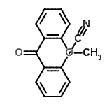 structure of CAS# 746652-00-6, 2-(2-Methoxybenzoyl)benzonitrile;2-Cyano-2'-methoxybenzophenone