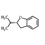 CAS#: 74695-08-2， (2R)-2-Isopropyl-2,3-dihydro-1-benzofuran
