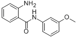 CAS 登录号：74699-52-8， 2-氨基-N-(3-甲氧基-苯基)-苯甲酰胺