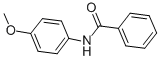 structure of CAS# 7472-54-0, N-(4-Methoxyphenyl)-Benzamide;Eu-0000964;A0793/0037165;Maybridge1_008836