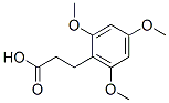 结构式 CAS# 74737-05-6, 3-(2,4,6-三甲氧基苯基)丙酸
