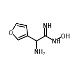 CAS#: 747376-23-4， 2-Amino-2-(3-furyl)-N-hydroxyethanimidamide