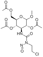 CAS#: 74751-37-4， [5-Acetyloxy-2-(Acetyloxymethyl)-4-[(2-Chloroethyl-Nitrosocarbamoyl)Amino]-6-Methoxyoxan-3-Yl] Acetate