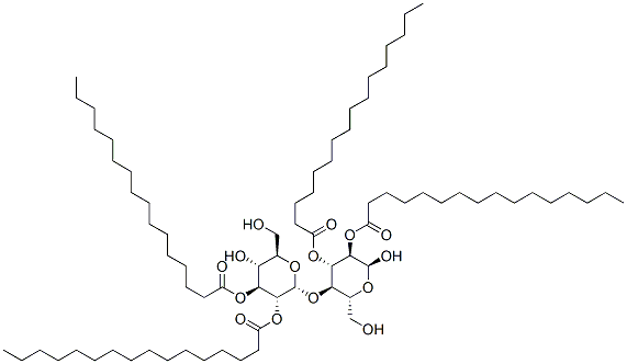 CAS#: 74764-16-2， [(2R,3S,4R,5R)-2,5,6-Tri(Hexadecanoyloxy)-1-Oxo-4-[(2R,3R,4S,5S,6R)-3,4,5-Trihydroxy-6-(Hydroxymethyl)Oxan-2-Yl]Oxyhexan-3-Yl] Hexadecanoate
