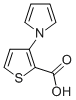structure of CAS# 74772-17-1, 3-(1H-Pyrrol-1-Yl)Thiophene-2-Carboxylic Acid;3-(1H-PYRROL-1-YL)THIOPHENE-2-CARBOXYLIC ACID;3-(1H-PYRROL-1-YL)-2-THIOPHENECARBOXYLIC ACID