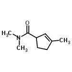 CAS#: 74819-85-5， N,N,3-Trimethyl-2-cyclopentene-1-carboxamide
