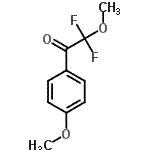 CAS#: 748800-50-2， 2,2-Difluoro-2-methoxy-1-(4-methoxyphenyl)ethanone
