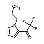 CAS#: 74889-31-9， 2,2,2-Trifluoro-1-(1-propyl-1H-pyrrol-2-yl)ethanone