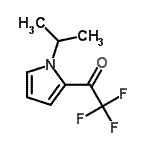 CAS#: 74889-33-1， 2,2,2-Trifluoro-1-(1-isopropyl-1H-pyrrol-2-yl)ethanone