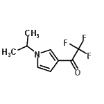 CAS#: 74889-34-2， 2,2,2-Trifluoro-1-(1-isopropyl-1H-pyrrol-3-yl)ethanone