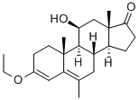 CAS#: 74915-66-5， 3-Ethoxy-6-Methyl-3,5-Androstadiene-11-beta-Ol-17-One