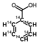 CAS#: 74920-45-9， (<sup>14</sup>C<sub>6</sub>)Benzoic acid