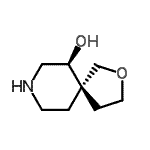 CAS#: 749200-10-0， (5R,6S)-2-Oxa-8-azaspiro[4.5]decan-6-ol