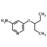 CAS#: 749265-18-7， 5-(3-Pentanyloxy)-3-pyridinamine
