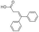 结构式 CAS# 7498-88-6, 4,4-二苯基-3-丁烯酸