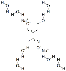 结构式 CAS# 75006-64-3, 2,3-丁二酮二肟二钠盐八水合物