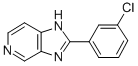 CAS#: 75007-93-1， 2-(3-Chlorophenyl)-3H-Imidazo[5,4-c]Pyridine