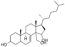 CAS#: 75039-75-7， (3S,5S,9R,10S,13R,15S,17R)-14-(Hydroxymethyl)-10,13-Dimethyl-17-[(2R)-6-Methylheptan-2-Yl]-1,2,3,4,5,6,9,11,12,15,16,17-Dodecahydrocyclopenta[a]Phenanthrene-3,15-Diol