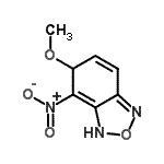 CAS#: 750520-95-7， 6-Methoxy-7-nitro-1,6-dihydro-2,1,3-benzoxadiazole