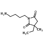 CAS#: 750528-47-3， 1-(4-Aminobutyl)-3-ethyl-3-methyl-2,5-pyrrolidinedione