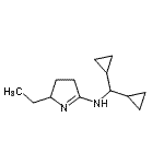CAS#: 750561-53-6， N-(Dicyclopropylmethyl)-2-ethyl-3,4-dihydro-2H-pyrrol-5-amine