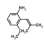 CAS#: 750597-52-5， 3-Methoxy-2-(2-methyl-1-propen-1-yl)aniline