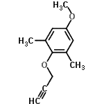 CAS#: 750624-37-4， 5-methoxy-1,3-dimethyl-2-prop-2-ynoxy-benzene
