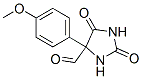 CAS#: 7507-26-8， 4-(4-Methoxyphenyl)-2,5-Dioxo-Imidazolidine-4-Carbaldehyde