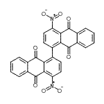 CAS#: 75083-39-5， 4,4'-Dinitro-1,1'-bianthracene-9,9',10,10'-tetrone