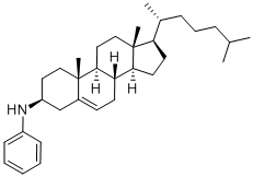 CAS#: 7510-04-5， 5-Cholesten-3beta-[N-Phenyl]Amine
