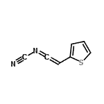 CAS#: 75121-69-6， [2-(2-Thienyl)ethenylidene]cyanamide